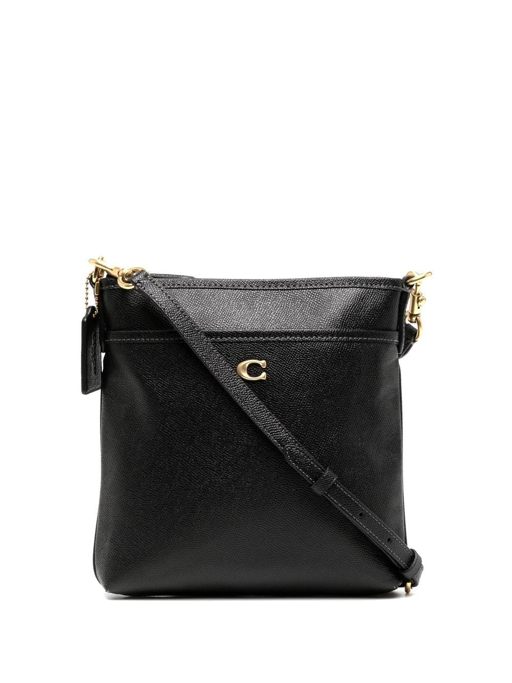 Coach logo zipped bag - Black von Coach