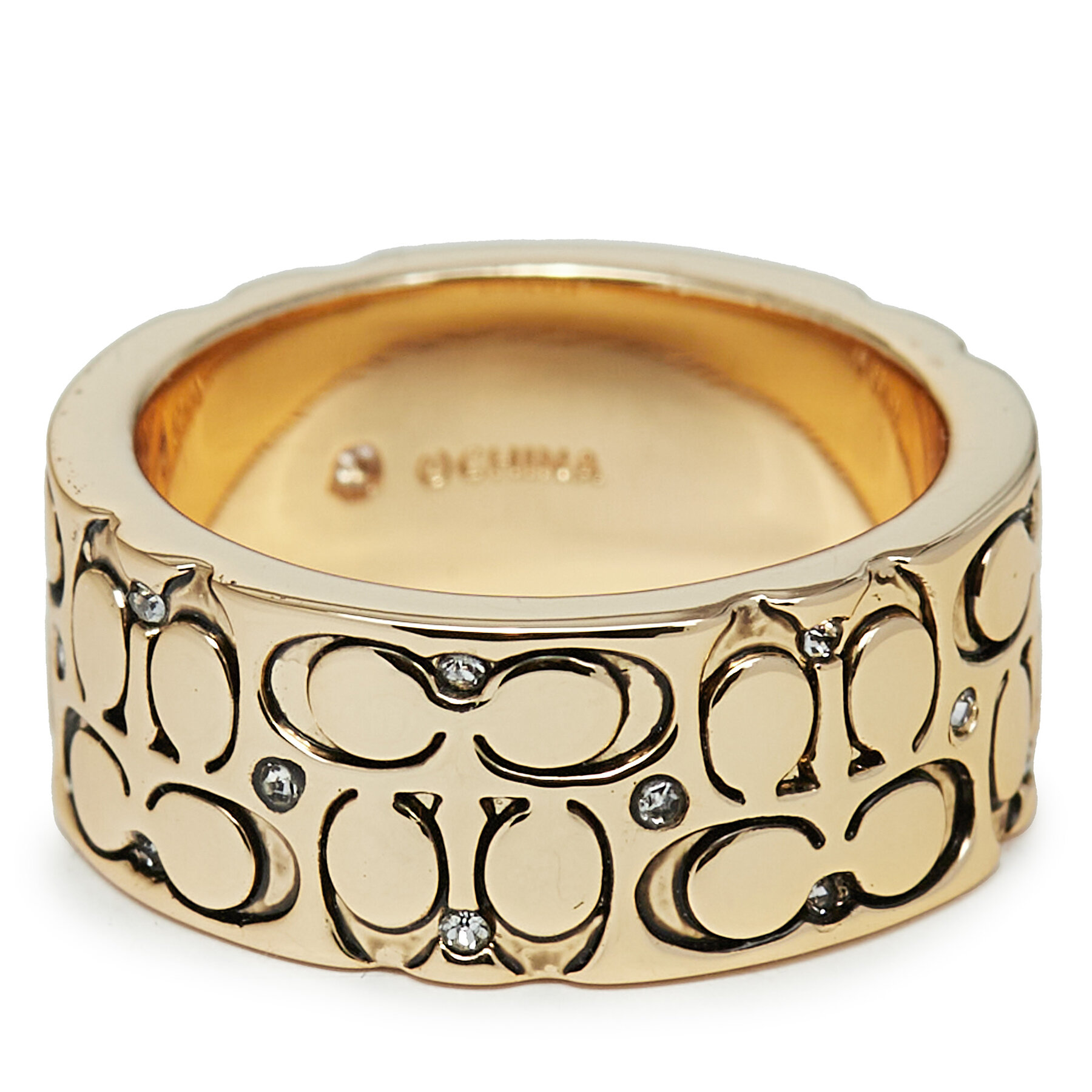 Ring Coach 37341908GLD230 Goldfarben von Coach