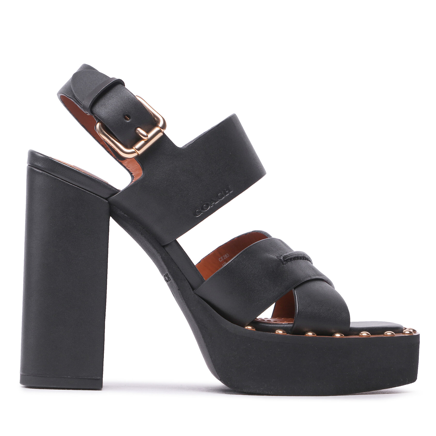 Sandalen Coach Callie Leather CE285 Black von Coach