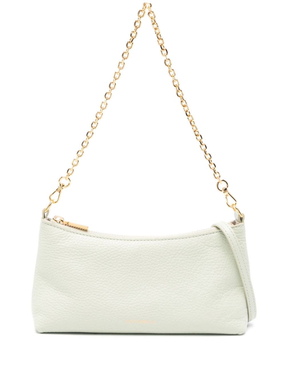 Coccinelle Aura leather shoulder bag - Green von Coccinelle