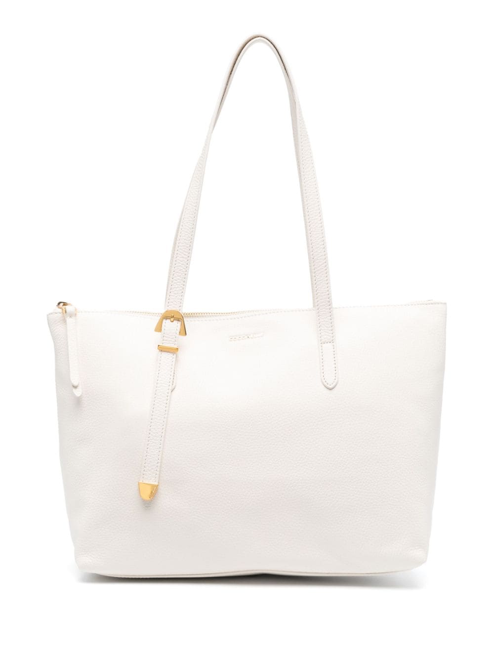 Coccinelle Gleen long-handle tote bag - White von Coccinelle