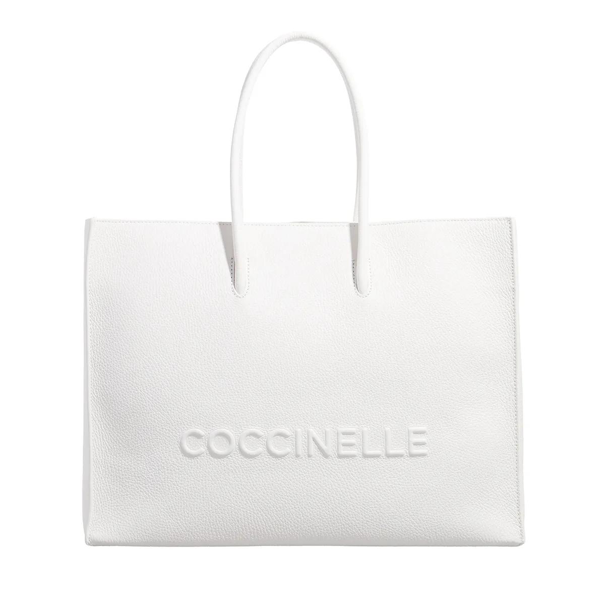 Coccinelle Handtasche - Coccinellemyrtha Maxi Log - Gr. unisize - in Weiß - für Damen von Coccinelle