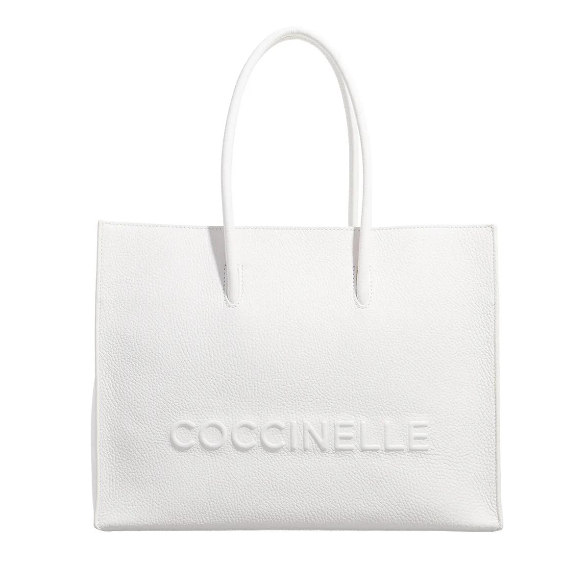 Coccinelle Handtasche - Coccinellemyrtha Maxi Log - Gr. unisize - in Weiß - für Damen von Coccinelle