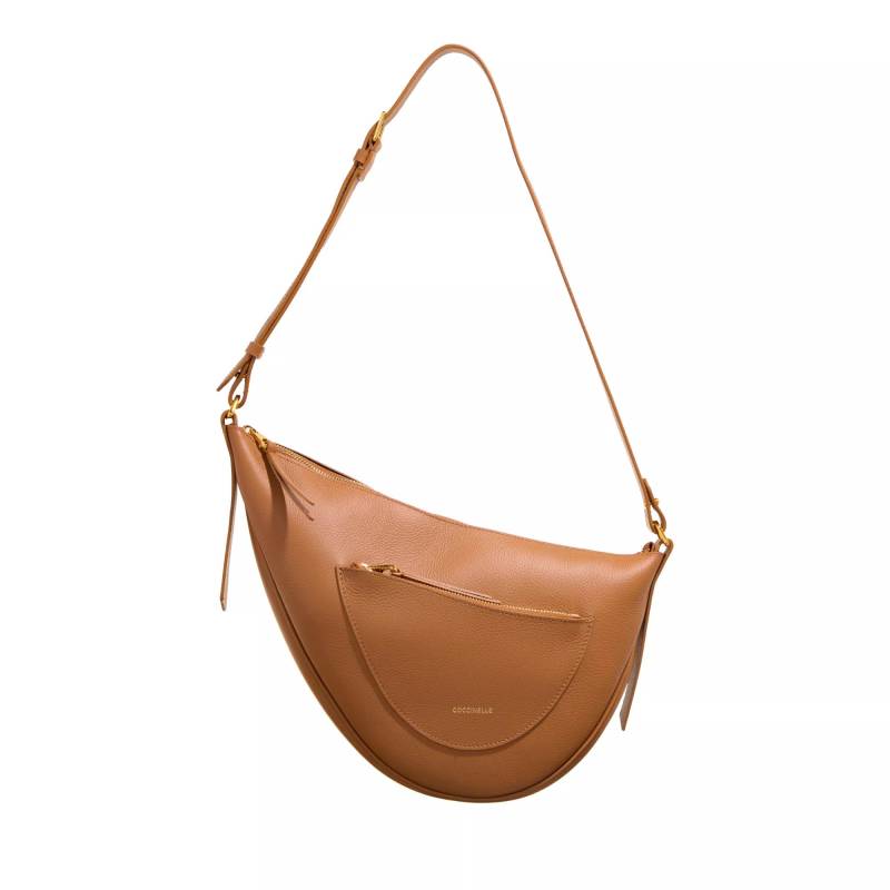 Coccinelle Umhängetasche - Snuggie Handbag - Gr. unisize - in Braun - für Damen von Coccinelle