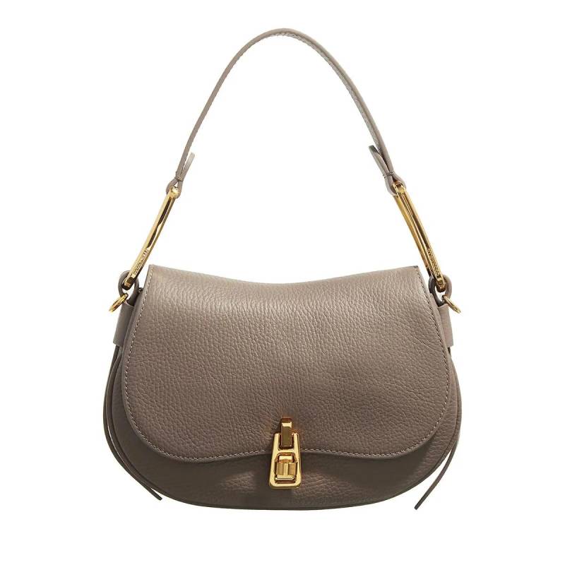 Coccinelle Schultertasche - Coccinellemagie Soft - Gr. unisize - in Taupe - für Damen von Coccinelle