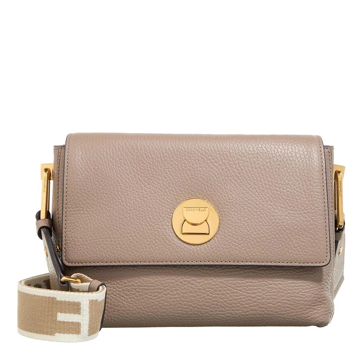 Coccinelle Schultertasche - Liya Signature - Gr. unisize - in Taupe - für Damen Coccinelle Schultertasche - Liya Signature - Gr. unisize - in Taupe - für Damen von Coccinelle