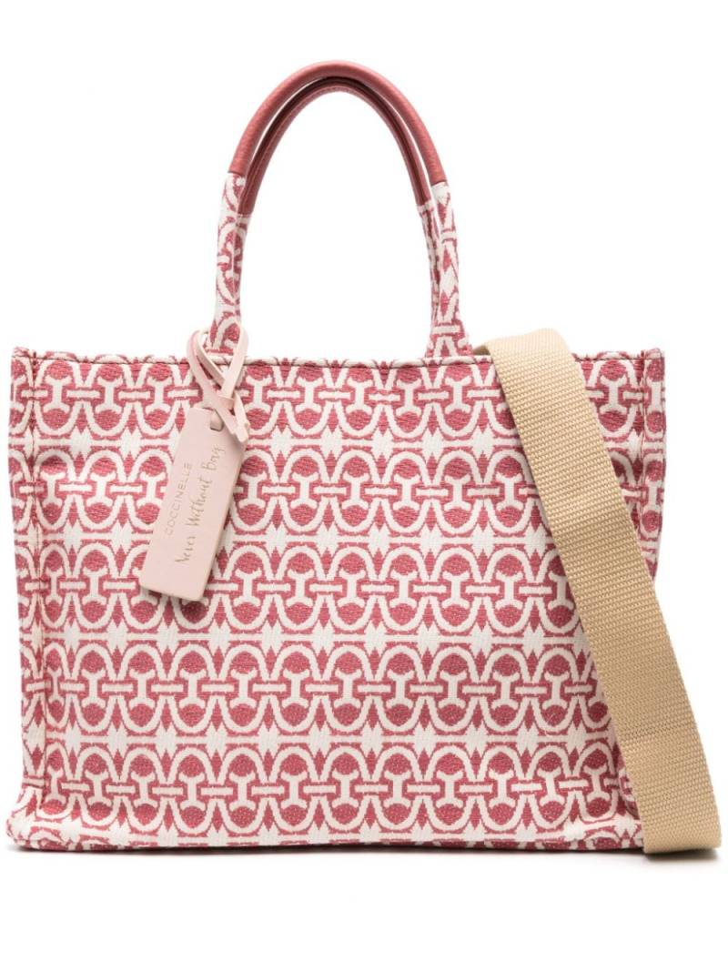 Coccinelle medium Never Without tote bag - Pink von Coccinelle