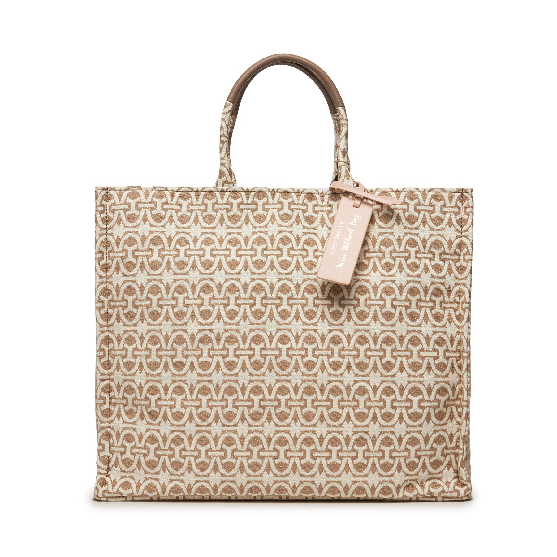 Handtasche Coccinelle MBD Never Without Bag Monogram E1 MBD 18 01 01 Beige Handtasche Coccinelle MBD Never Without Bag Monogram E1 MBD 18 01 01 Beige von Coccinelle