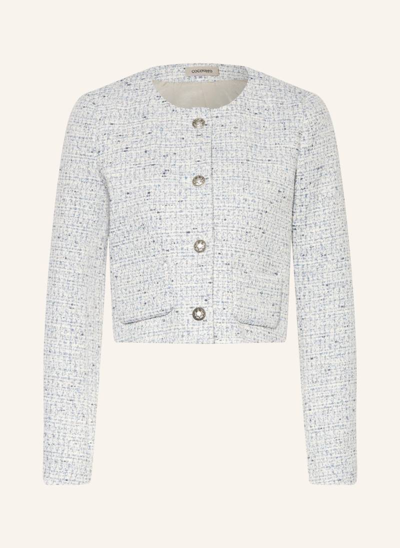 Cocovero Tweed-Janker Celine weiss von CocoVero