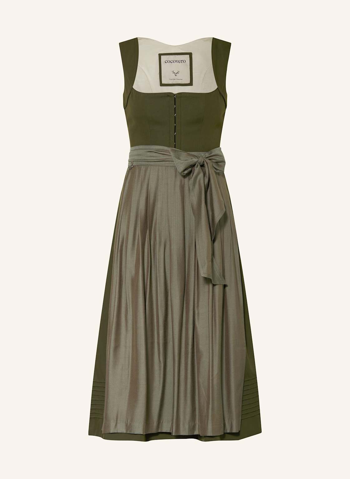 Cocovero Dirndl Hermine gruen von CocoVero