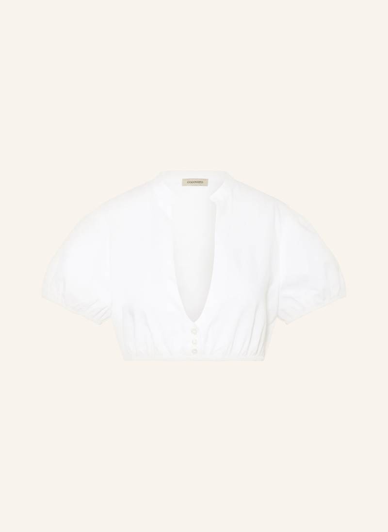 Cocovero Dirndlbluse Lana weiss von CocoVero