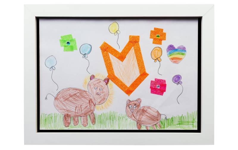 Cocon Bilderrahmen »für Kinderzeichnungen 35 x 26 x 5 cm« von Cocon