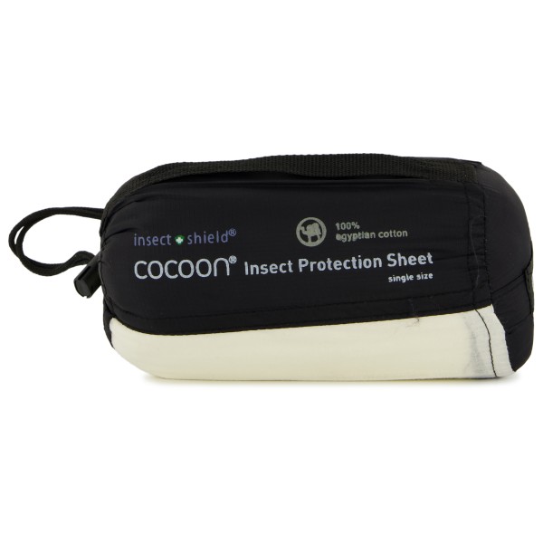 Cocoon - Insect Shield Protection Sheet - Reisedecke Gr 200 x 100 cm schwarz von Cocoon
