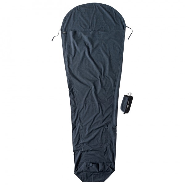 Cocoon - MummyLiner Organic Cotton - Reiseschlafsack Gr 241 x 90/56 cm grün von Cocoon