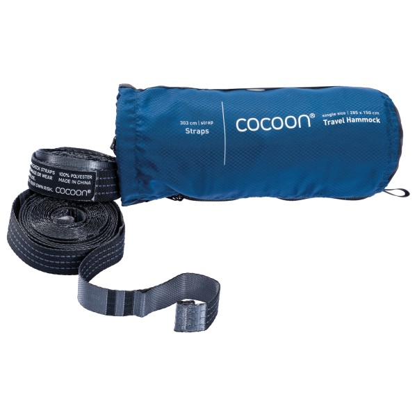 Cocoon - Travel Hammock Set - Hängematte Gr Double blau von Cocoon