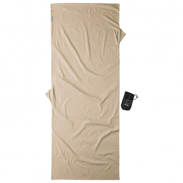 Cocoon - TravelSheet Organic Cotton - Reiseschlafsack Gr 220 x 90 cm beige Cocoon - TravelSheet Organic Cotton - Reiseschlafsack Gr 220 x 90 cm beige von Cocoon