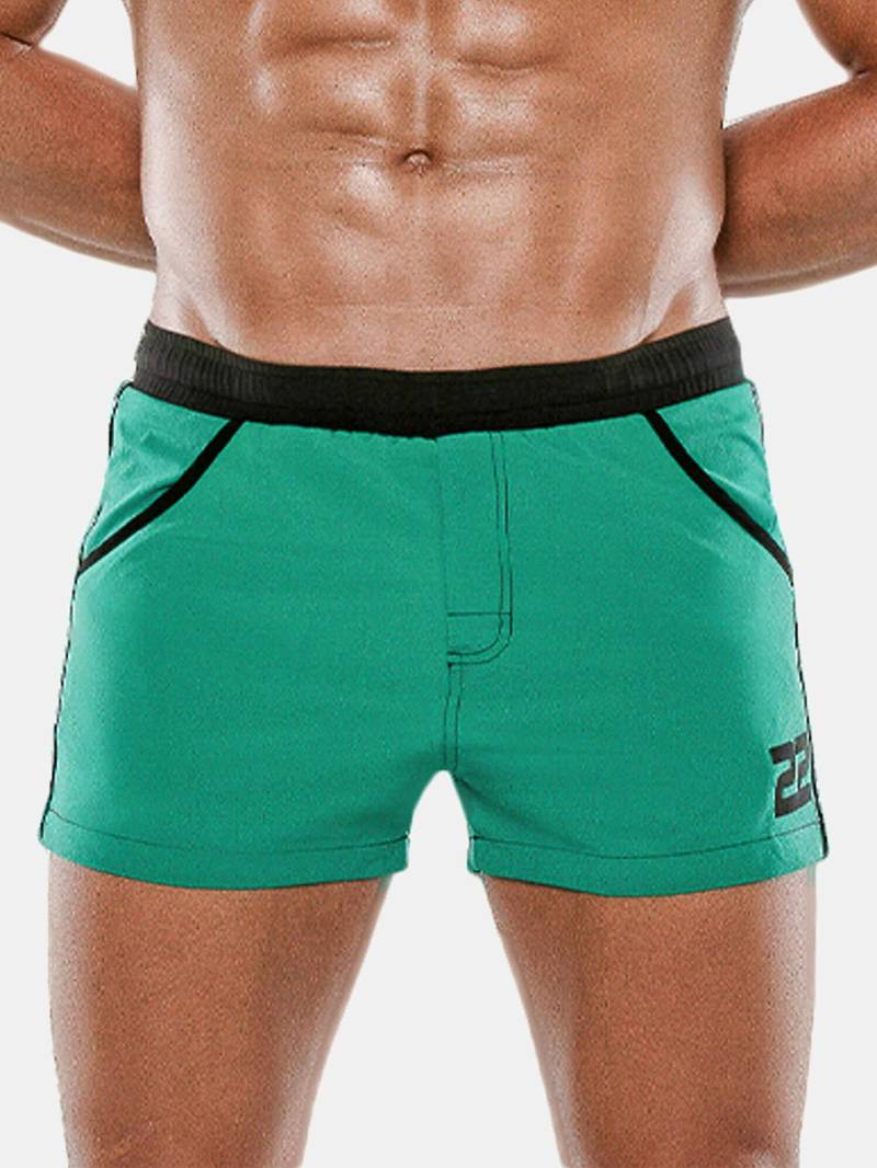 Badeshorts Medley Herren Grün S von Code22