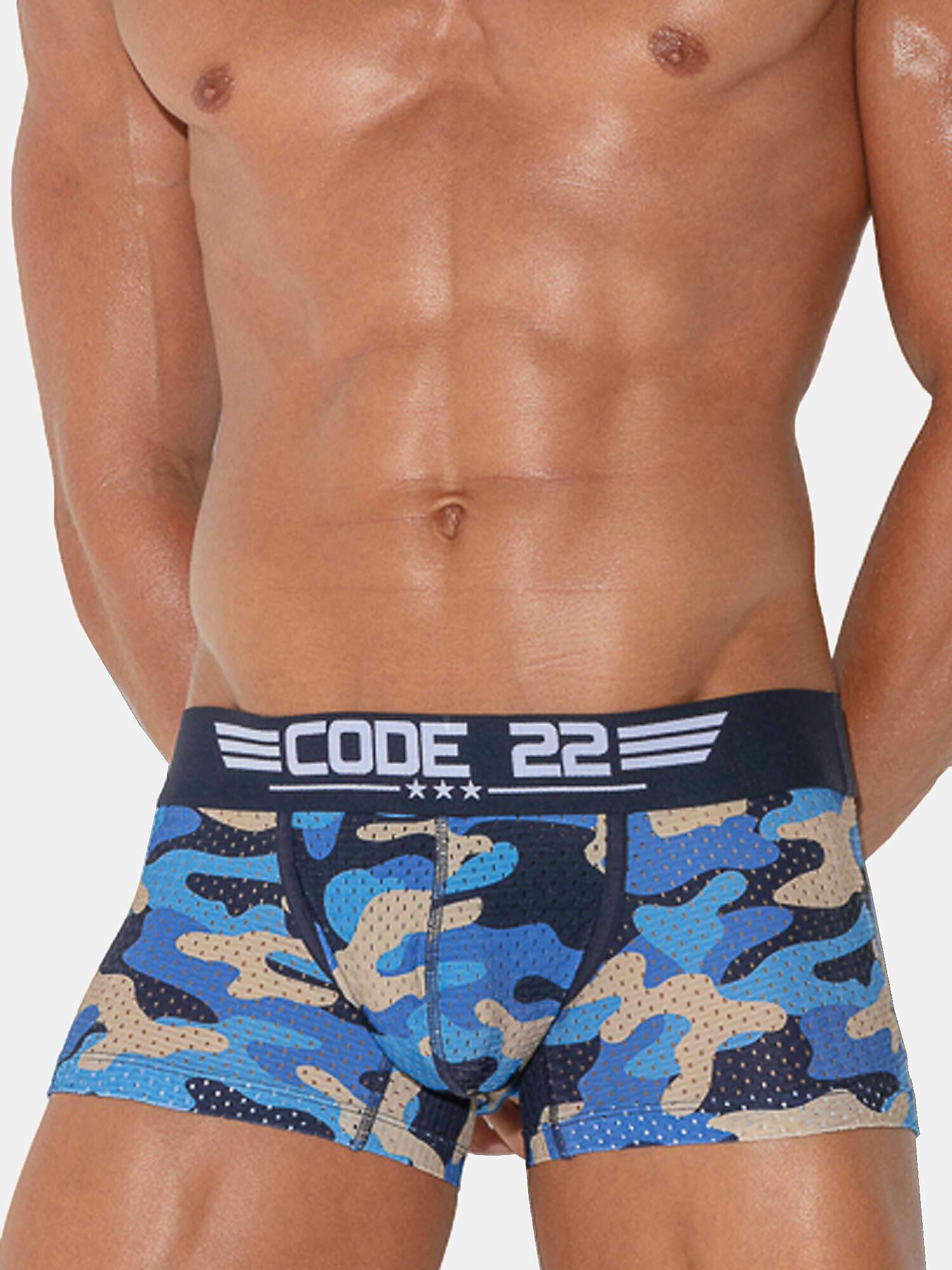 Boxer Army Herren Blau XL von Code22