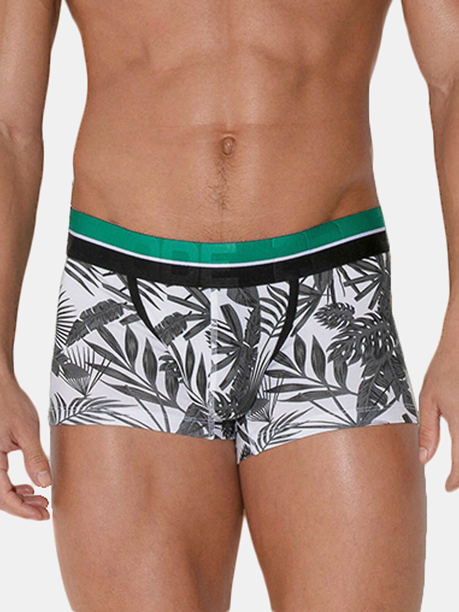 Boxer Palm Tree Herren Grau S von Code22