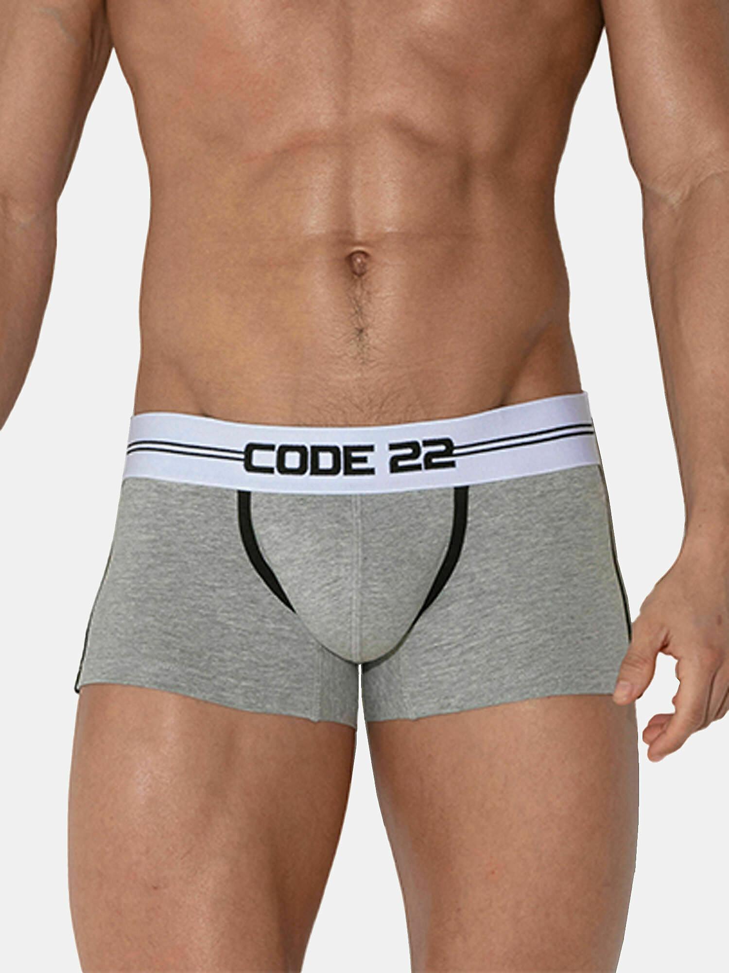 Boxer Power Herren Grau L von Code22