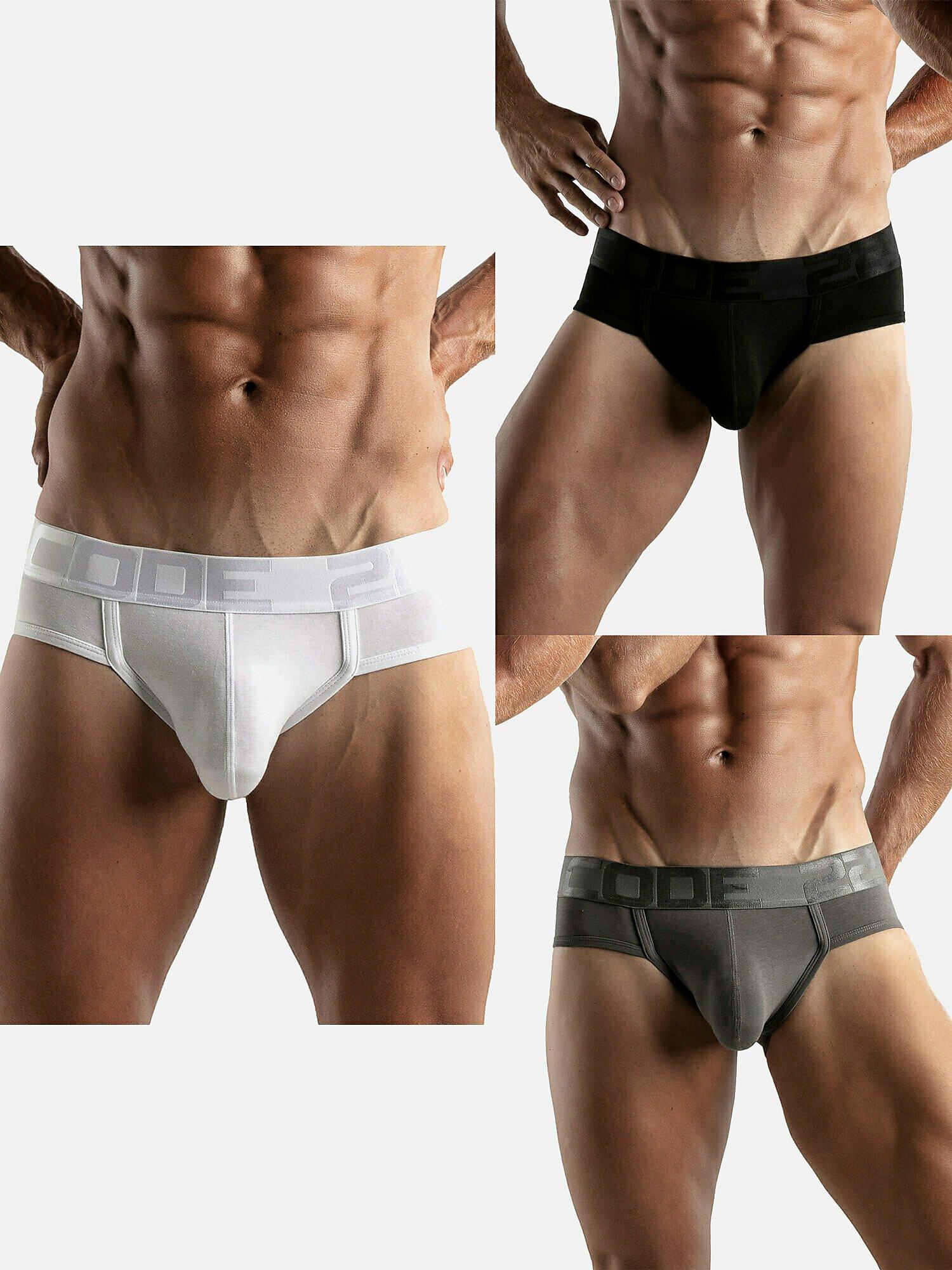 Packung Slips X3 Herren Multicolor M von Code22