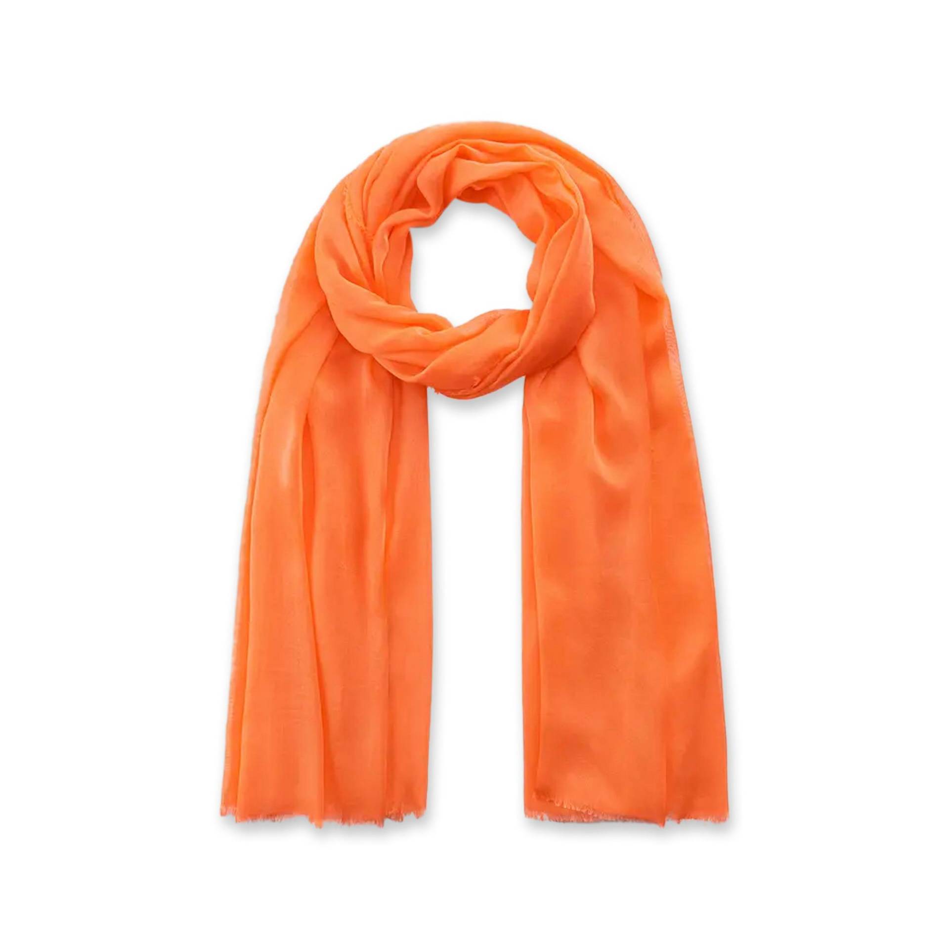 Schal, Uni Damen Orange ONE SIZE von Codello