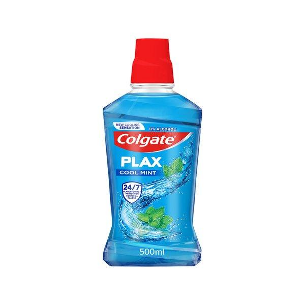 Plax Cool Mint Mundspülung Ohne Alkohol, Langanhaltender Frischer Atem Gegen Mundgeruch Damen  500 ml von Colgate