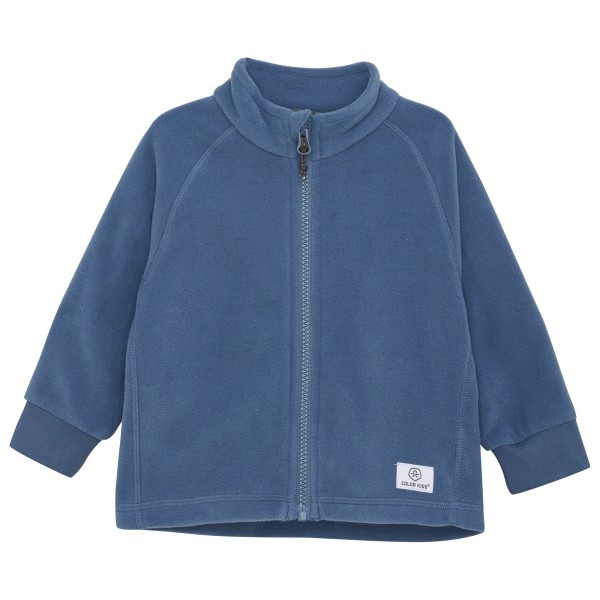 Color Kids - Baby Fleece Jacket - Fleecejacke Gr 98 blau von Color Kids
