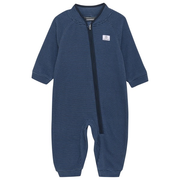 Color Kids - Baby Fleece Suit - Overall Gr 74 blau von Color Kids