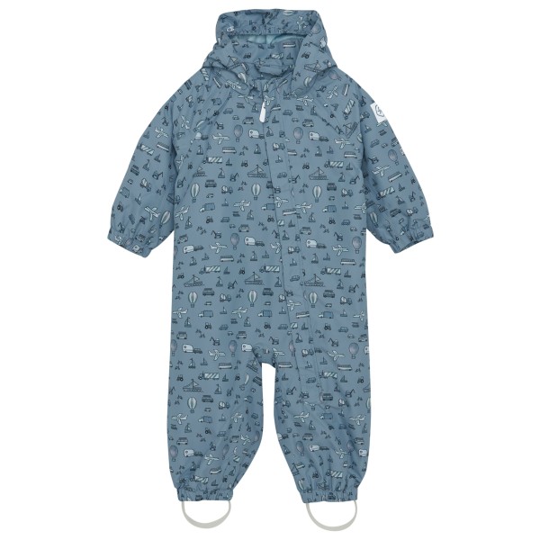 Color Kids - Baby Shell Suit AOP - Overall Gr 80 grau von Color Kids