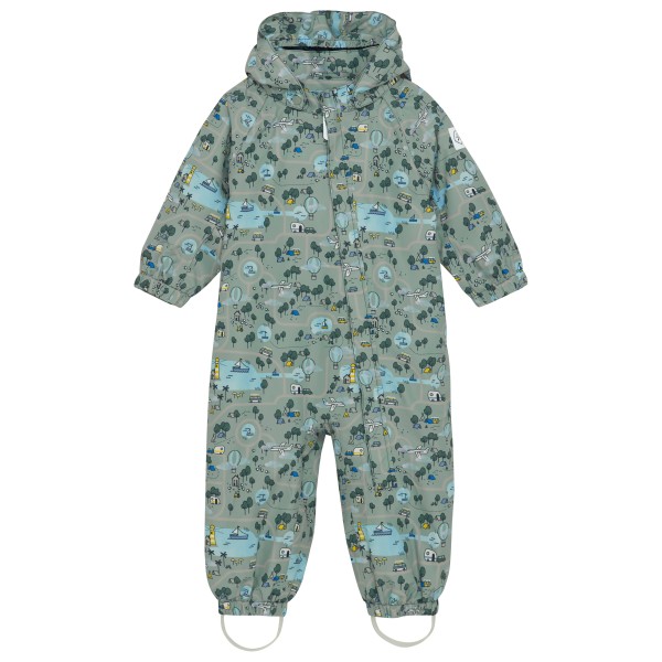 Color Kids - Baby Shell Suit AOP - Overall Gr 86 türkis von Color Kids
