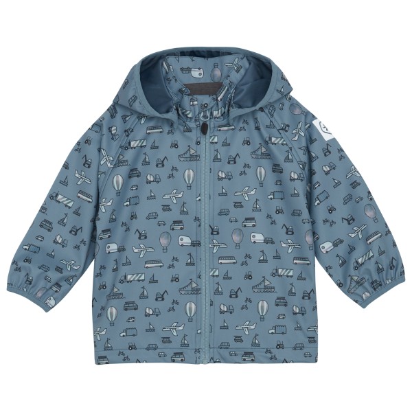 Color Kids - Baby Softshell Jacket AOP - Softshelljacke Gr 104;86;92;98 grau;grau/blau Color Kids - Baby Softshell Jacket AOP - Softshelljacke Gr 104;86;92;98 grau;grau/blau von Color Kids