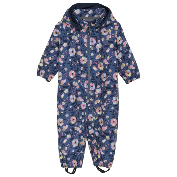 Color Kids - Baby Softshell Suit AOP - Overall Gr 104 blau von Color Kids