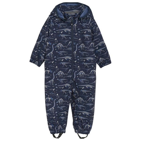 Color Kids - Baby Softshell Suit AOP - Overall Gr 104 blau von Color Kids