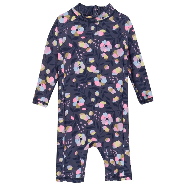 Color Kids - Baby Suit L/S AOP - Lycra Gr 80 blau von Color Kids