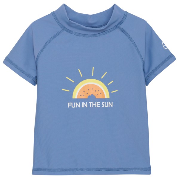 Color Kids - Baby T-Shirt S/S - Lycra Gr 104;74;80;86;92;98 blau;lila/rosa;rosa;türkis von Color Kids