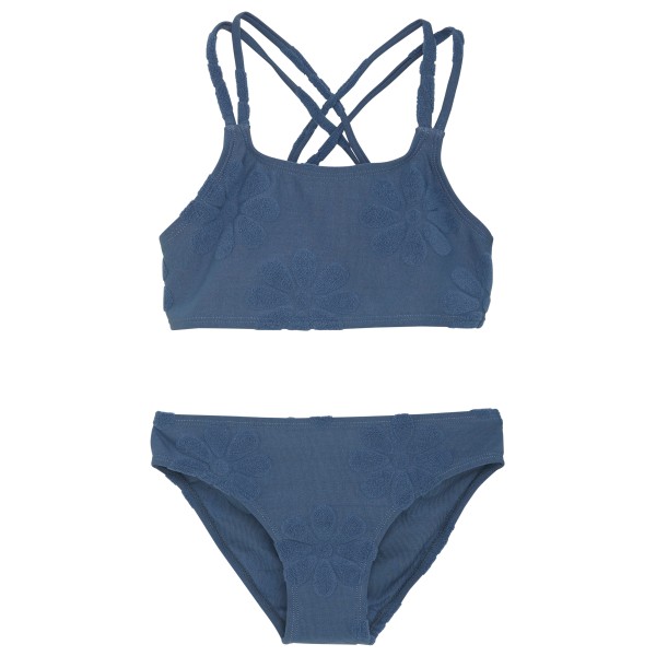Color Kids - Kid's Bikini with Structure - Bikini Gr 152 blau von Color Kids