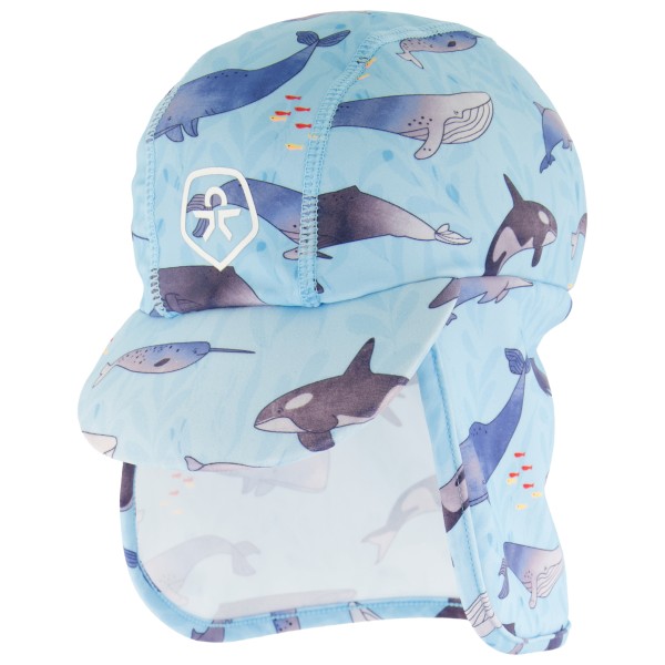 Color Kids - Kid's Hat AOP - Cap Gr 48 cm grau/blau von Color Kids