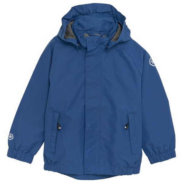 Color Kids - Kid's Rain Jacket - Regenjacke Gr 92 blau von Color Kids