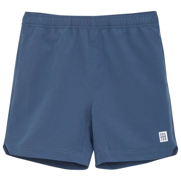 Color Kids - Kid's Shorts Outdoor with Drawstring - Shorts Gr 176 blau von Color Kids