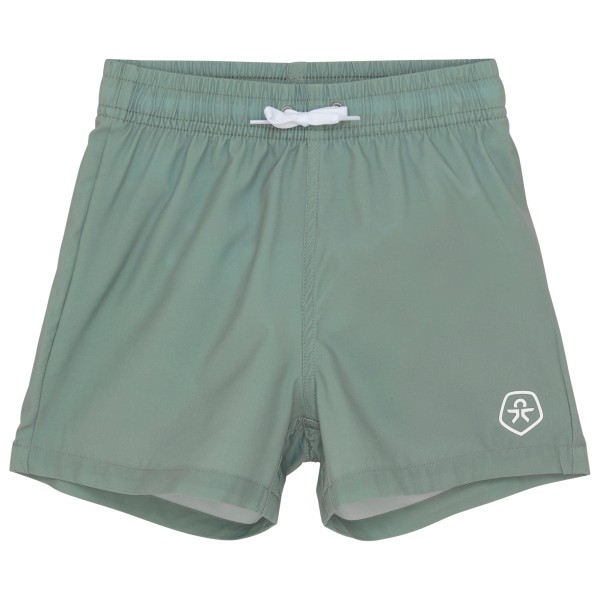 Color Kids - Kid's Swim Shorts Solid - Boardshorts Gr 128 grün von Color Kids