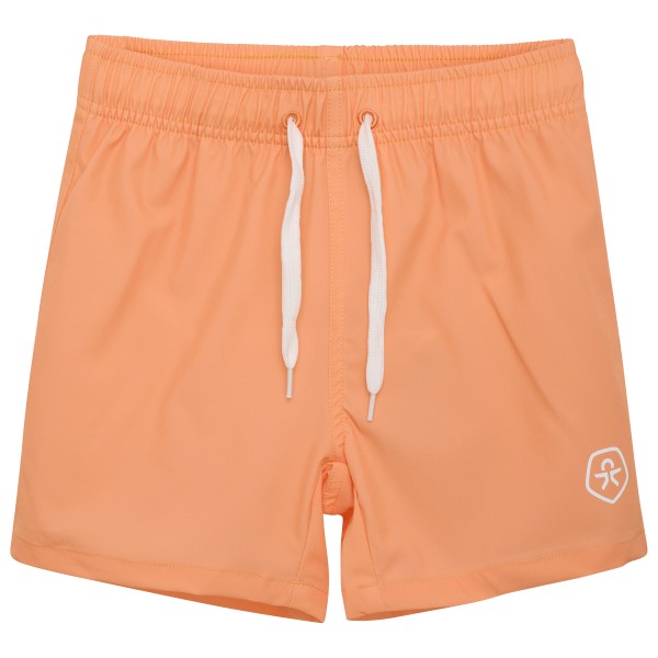 Color Kids - Kid's Swim Shorts Solid - Boardshorts Gr 134 orange von Color Kids