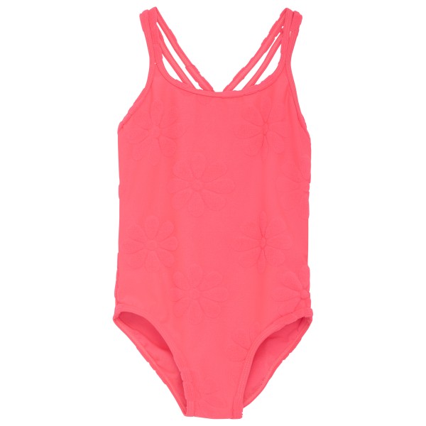 Color Kids - Kid's Swimsuit with Stucture - Badeanzug Gr 128 rosa von Color Kids