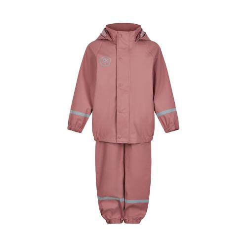 Color Kids Regen Anzug solid PU Set - Ash Rose (Grösse: 122) von Color Kids