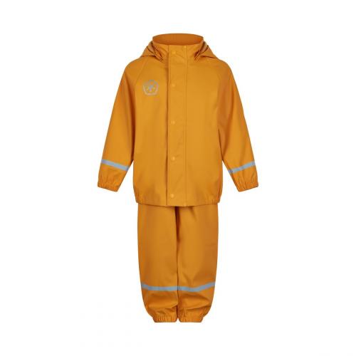 Color Kids Regen Anzug solid PU Set - Cadium Yellow (Grösse: 110) von Color Kids