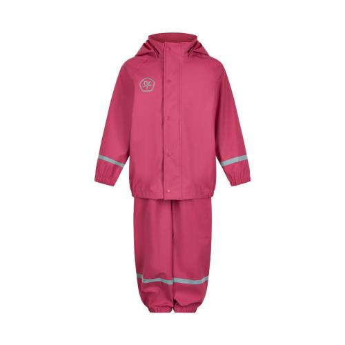 Color Kids Regen Anzug solid PU Set - Honeysuckle (Grösse: 110) von Color Kids