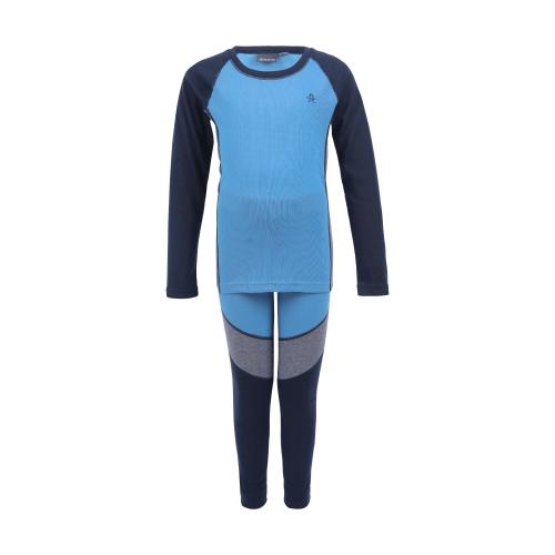 Color Kids Ski underwear Set, colorblock - blue (Grösse: 140) von Color Kids