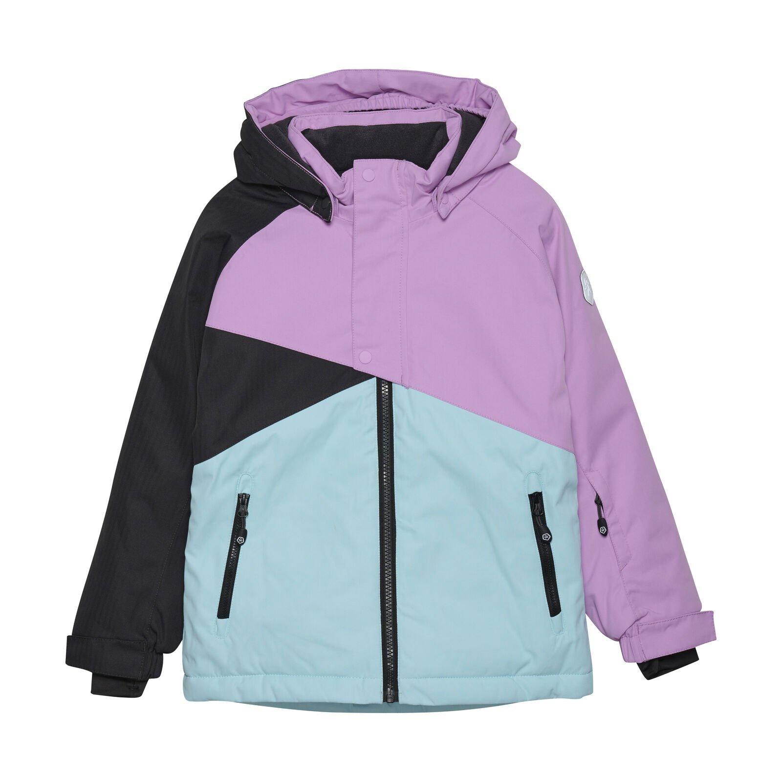 Mädchen Skijacke Aqua-esque Mädchen Multicolor 104 von Color Kids