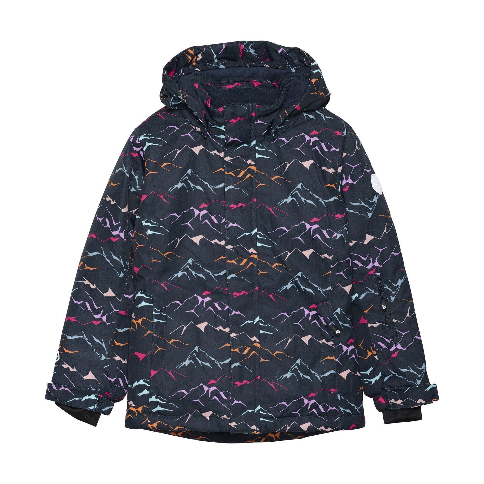 Mädchen Skijacke Total Eclipse Mädchen Multicolor 110 von Color Kids