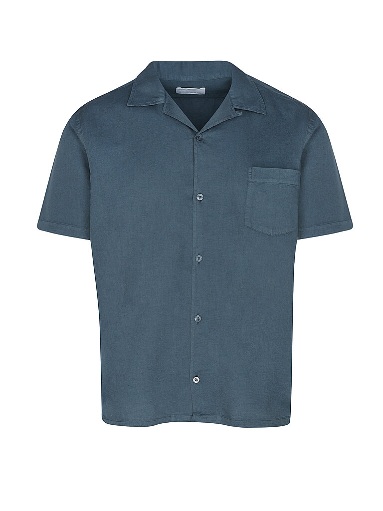 COLORFUL STANDARD Hemd Regular Fit  blau | M von Colorful Standard